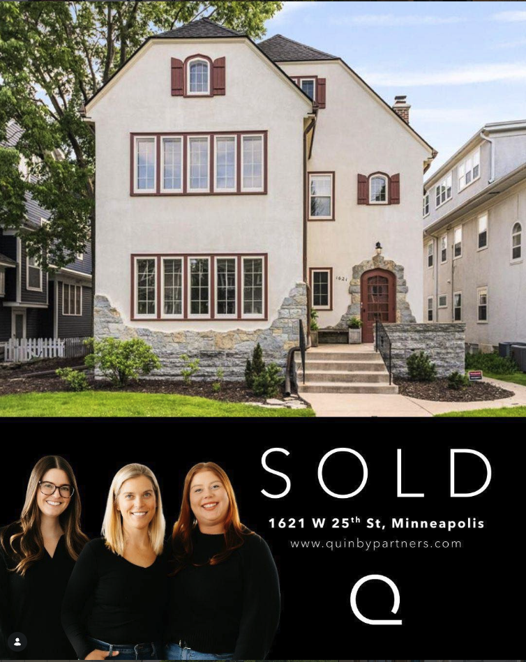 1621 W 25th St, Minneapolis — sold. Quinby Partners launch announcement.